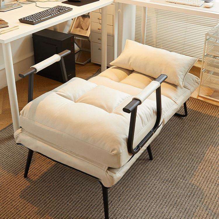 折叠躺椅办公室午休午睡单人床两用椅夏季可躺可坐椅靠背沙发座椅