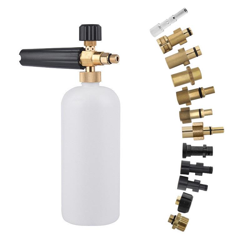 高压pa壶洗车机泡沫壶亿力绿田指南车莫甘娜家用清洗机泡沫喷壶