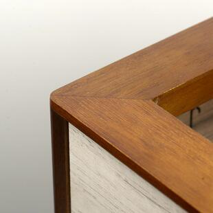 双面挂钟客厅拐角钟表家用现代简约大气静音实木时钟装饰两面挂表