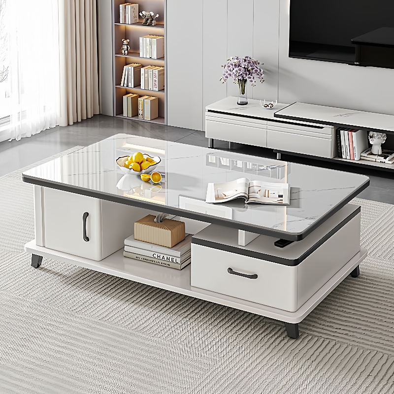 茶几客厅家用小户型简约现代钢化玻璃2025新款轻奢阳台沙发小茶台