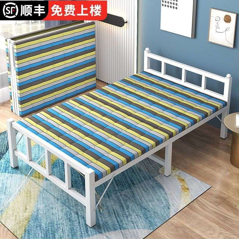 折叠床单人床家用简易午休床成人午睡办公室简易出租屋硬板木板床