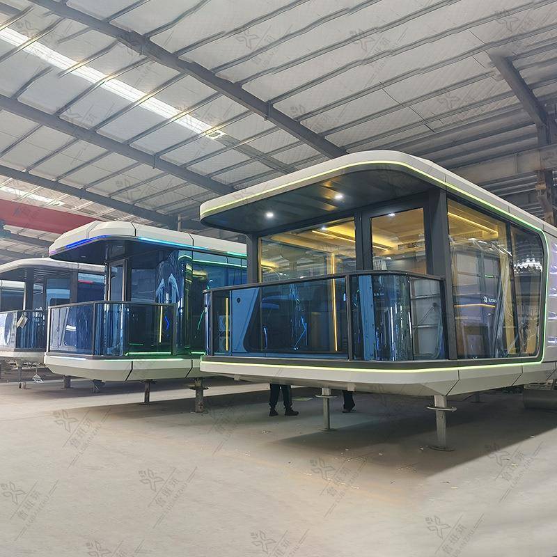 太空舱移动办公室设计 户外展览展厅创意民宿休息驿站 科幻太空舱