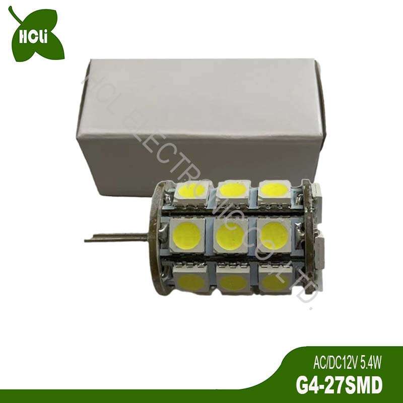 高品质 12V 24V 5W G4 LED灯泡 水晶吊灯 台灯 室内照明装饰光源
