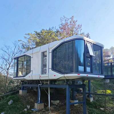 太空舱集装网红店 营地度假浪漫茶吧屋 可移动空间感集装箱咖啡店