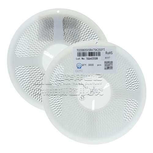 三环贴片电容TCC0805X5R226M100FT 0805 22uF X5R 10V ±20% 原装