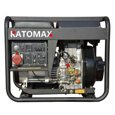 泰普特家用小型六千瓦220V单相电启动发电机组KTD7500LE