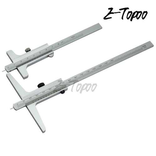 Etopoo荣誉出品 0-80/100MM 0.05MM 不锈钢 针式 游标卡尺 深度尺