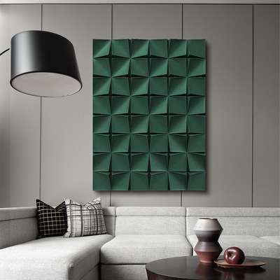 3d玄关浮雕画抽象客厅落地装饰画轻奢走廊过道挂画艺术立体雕刻