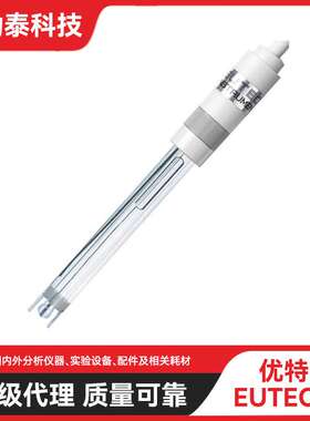 优特ECFC7352901B通用塑壳胶体填充 3-合-1pH/温度复合电极,1m 电