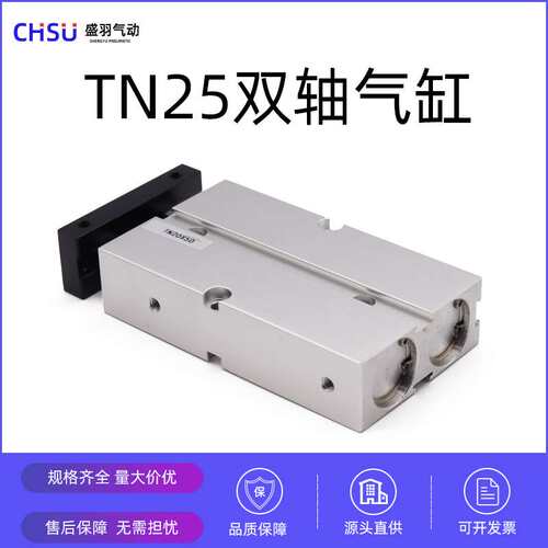 双轴双杆气缸TN/TDA25*10/15/20/30/40/50/60/70/80/90/100/125