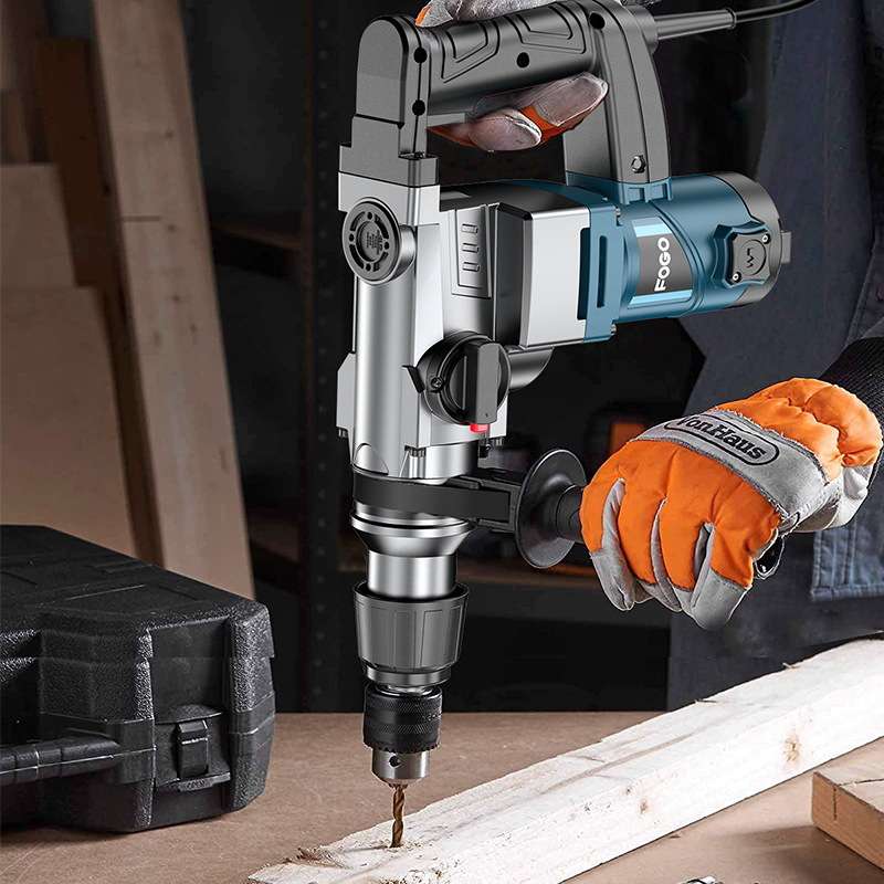 富格电锤电镐电钻多功能大功率冲击钻两用工业混凝土家用电动工具