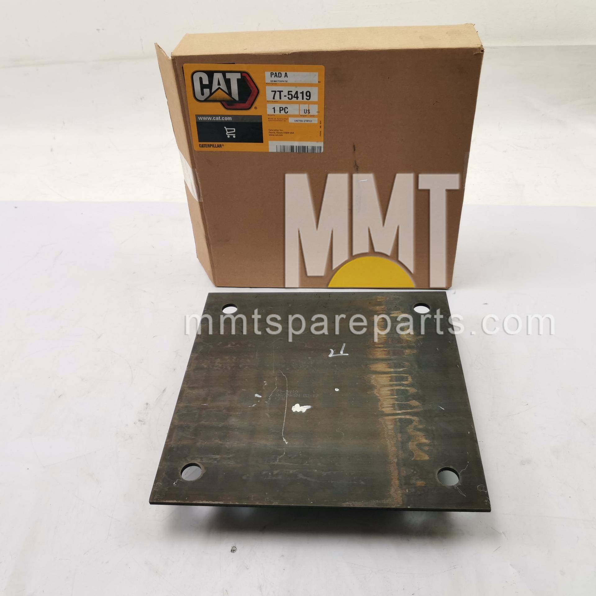 CAT卡特D9R D9T平衡梁减震垫7T-5419胶垫7T5419推土机工程机械件