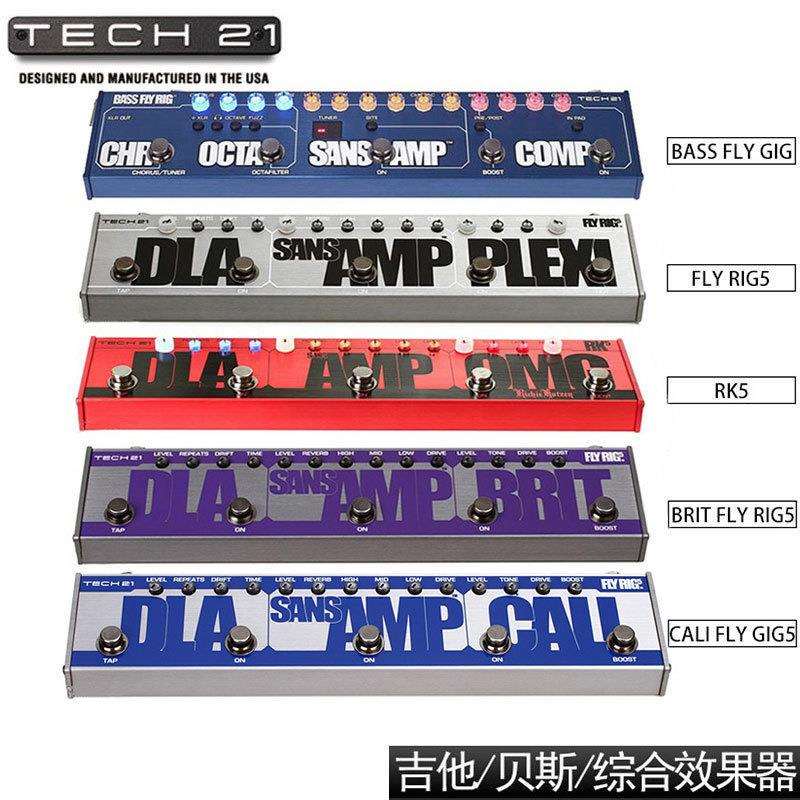 吉迷TECH21 BASS Fly Rig5 RK5单块音箱模拟电吉他贝司综合效果器