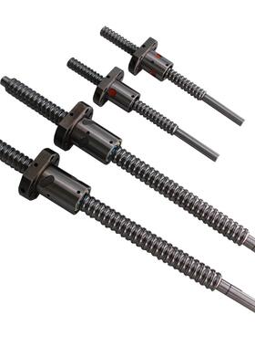 SFKR1202-T4右旋微型研磨螺母及SCR1202高精密滚珠丝杆C7精度