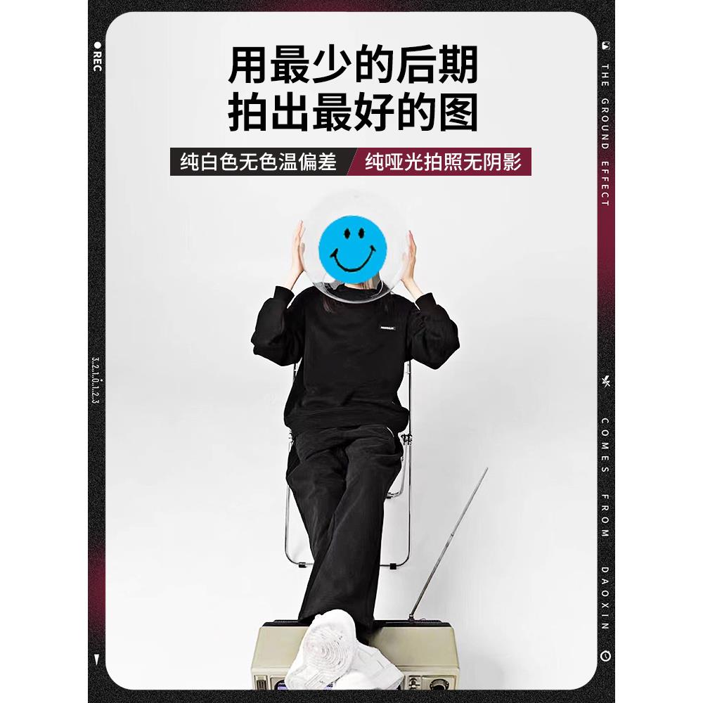 白色哑光无影墙影棚漆水性地坪漆水泥地面漆耐磨防水室内地板漆