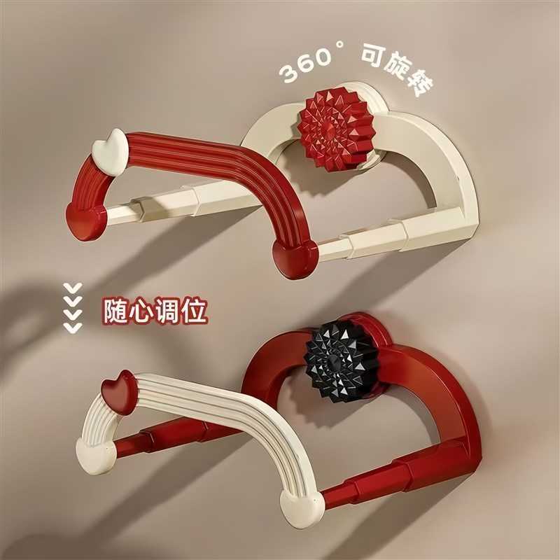 新款吸盘伸缩脸盆架壁挂免打孔浴室置物架厕所洗澡脚X盆收纳沥水