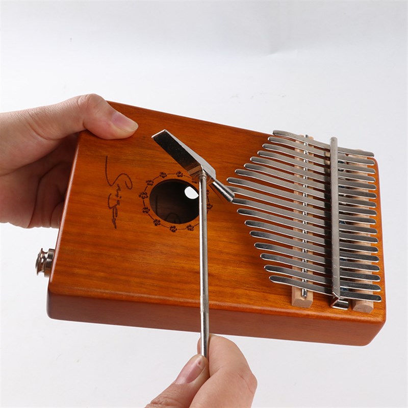 桃花芯卡林巴 拇指琴 Kalimba 便携乐器手指钢O琴支持代发 17yin