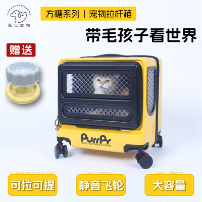 猫包便携两用拉杆箱高颜值