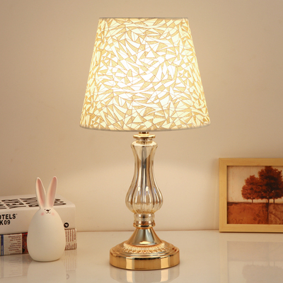 酒店卧室床头f灯家用北欧样板少女风浪漫温馨台灯轻奢床头柜上现