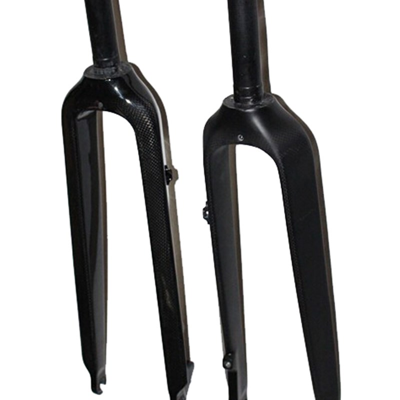 26 27.5g 29寸山地自行车前叉超轻全碳纤维碟刹版硬叉碳直管骑行