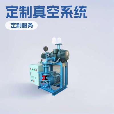 JZJ2B300-2.2.1真空机组ZJP300+50+70罗茨泵2BV5111水环真空系统