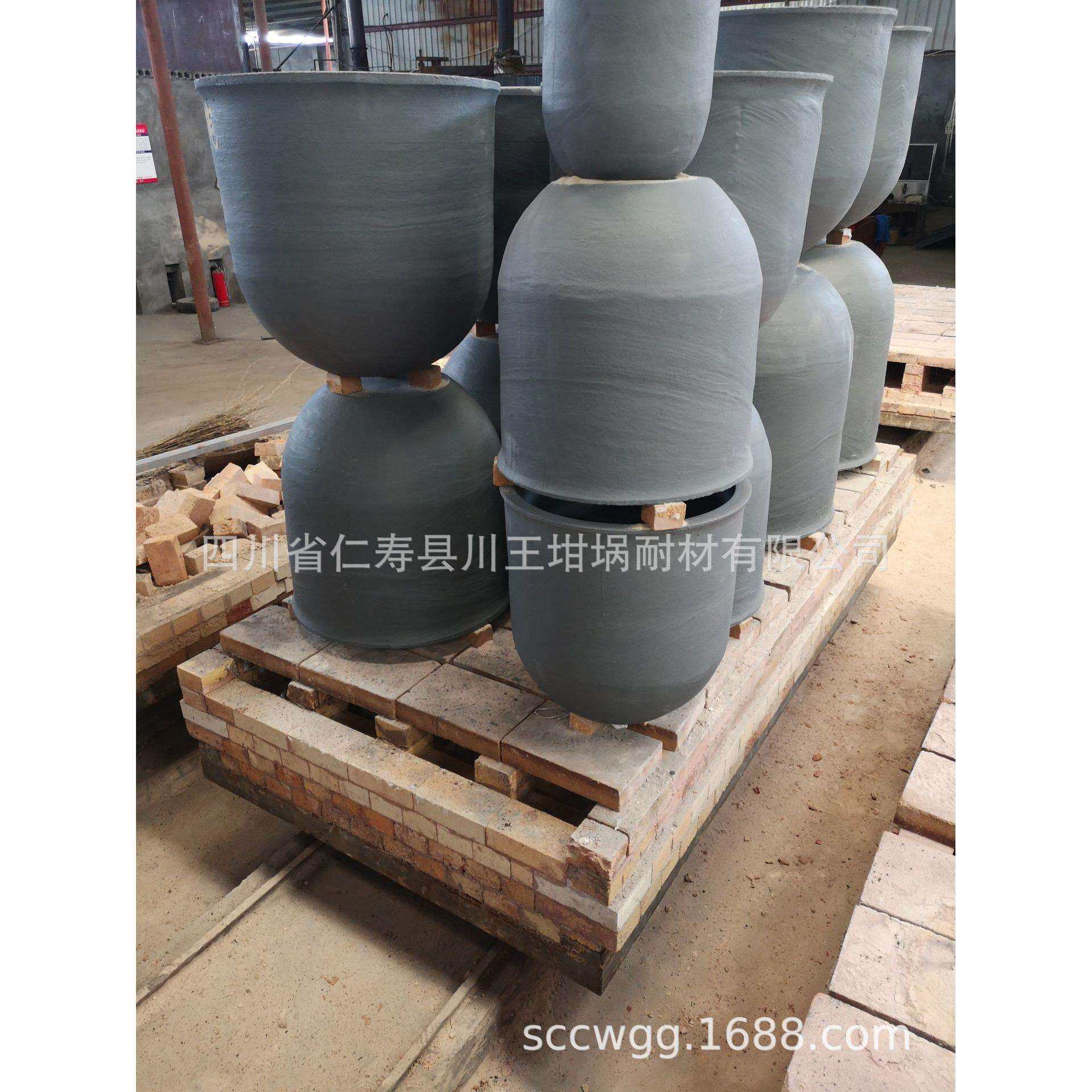 供应碳化硅石墨坩埚 粘土石墨坩埚 熔炼各种有色金属