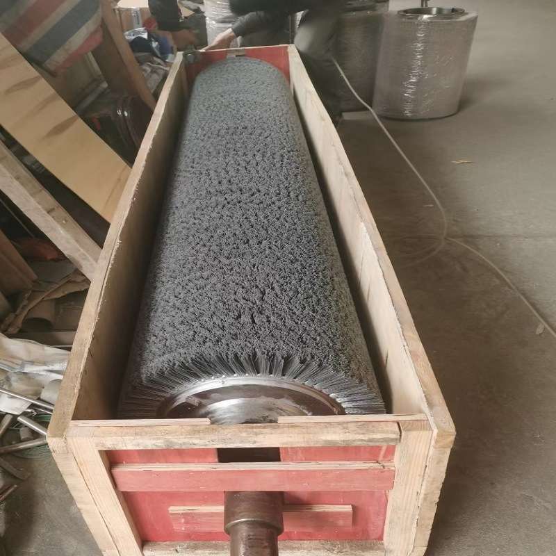 刷厂供应不锈钢卷板酸洗线抛光去毛刺毛刷辊 彩涂板清洗刷拉丝辊