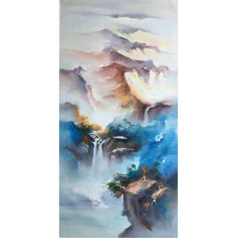 创意 写意 山水风景油画   厂家直销   各种尺寸都可以做