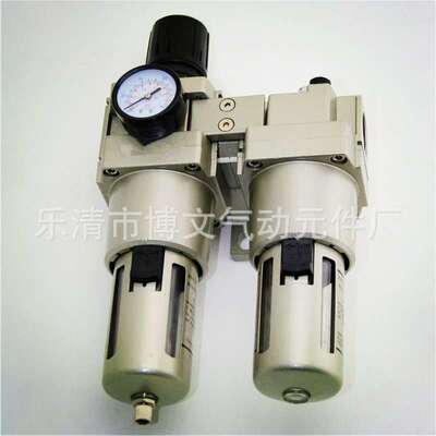 AC5010-06D气源处理二联件自动排水AW5000-06D+AL5000两连体