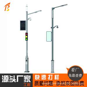 厂家供应LED市电路灯 智慧路灯城市道路 市政道路显示屏智慧路灯