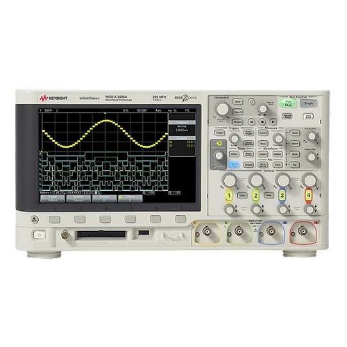 安捷份DSOX2024A 示波器：200 MHz，4 个模拟通道