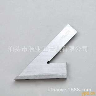 300x200 不锈钢尺身 表面淬火 45度角尺平口 可带座 出口产品