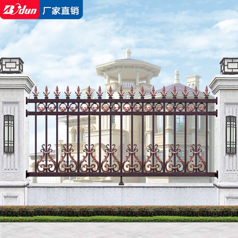 博盾铝艺锌钢护栏铁艺别墅围墙栅栏庭院围栏户外铝合金阳台栏杆
