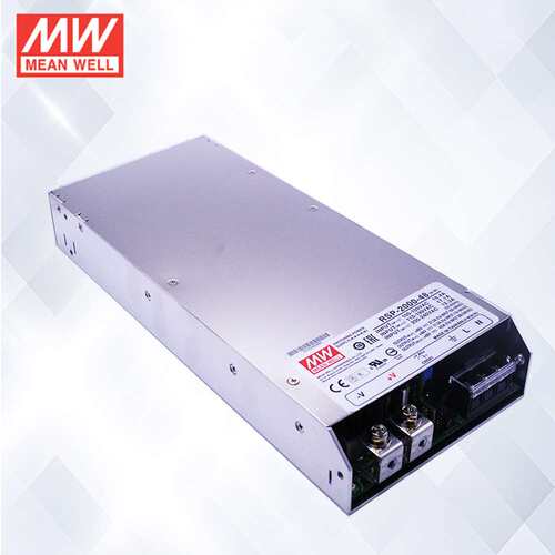 开关电源配电箱PFC功能RSP-2000-12V/24V/48V2000W 明纬开关电源