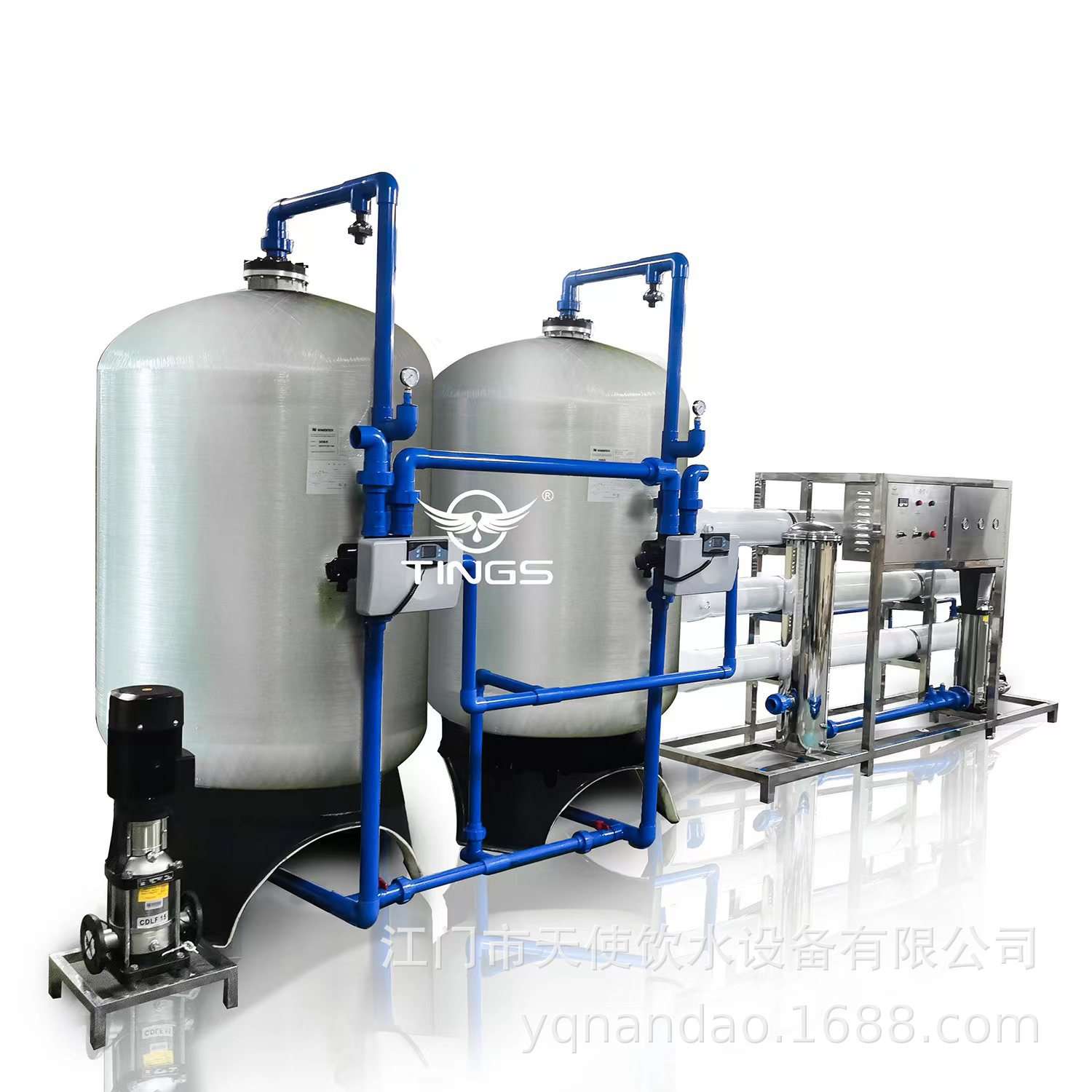 纯净水设备纯化水设备软化水高纯水纯净水设备瓶装饮用水设备