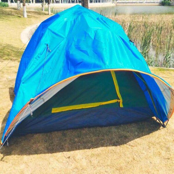 黑胶帐篷防雨罩通用大号自动帐篷外套雨布户外露营沙滩钓鱼保暖帐