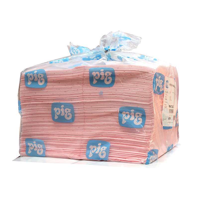 NewPig 纽匹格MAT302 防化吸污垫 酸碱液体吸收垫化学溶剂擦拭吸