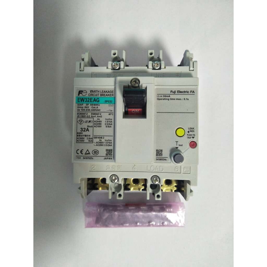 富士漏电断路器EW50EAG 50A   EW32EAG 3P032B  32A 20A15A10A