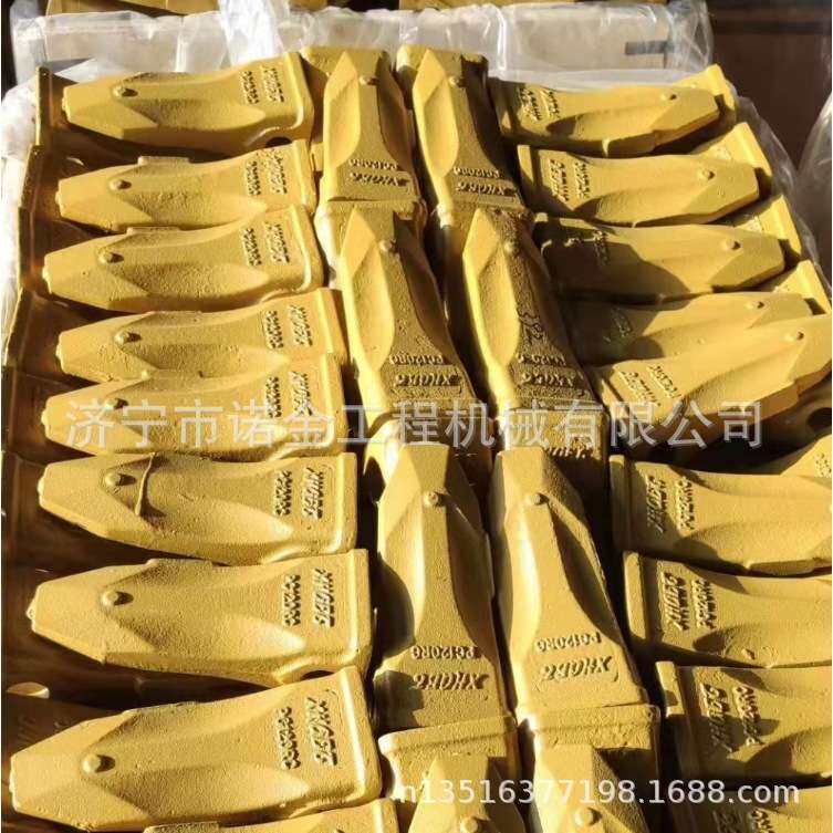 挖掘机配件EC460斗齿锻造岩石齿14553244加长破冰齿