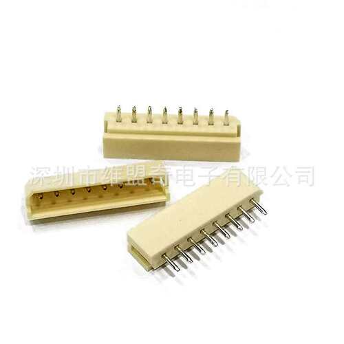 5264-4AW 2.54mm 弯针针座 5264-4P  白色接插件连接器