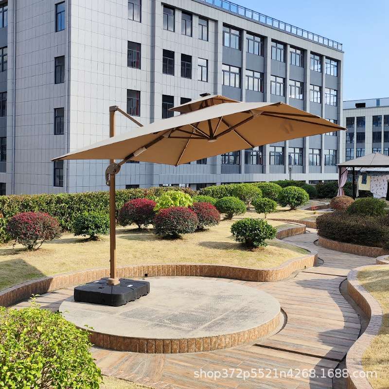 遮阳伞户外伞庭院伞别墅花园露台大太阳伞棚商用摆摊室外罗马伞