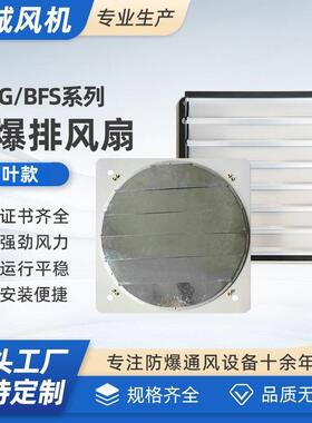 BFAG-300220V/380V防爆排风扇带百叶防爆排风扇价格
