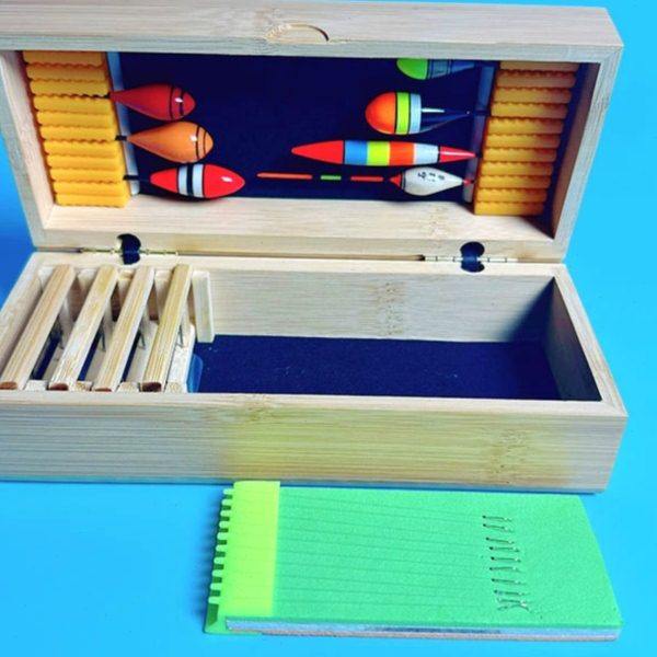 小物钓收纳盒溪流多功能木质盒小物专用仕挂盒钓鳑鲏麦穗小鱼渔具