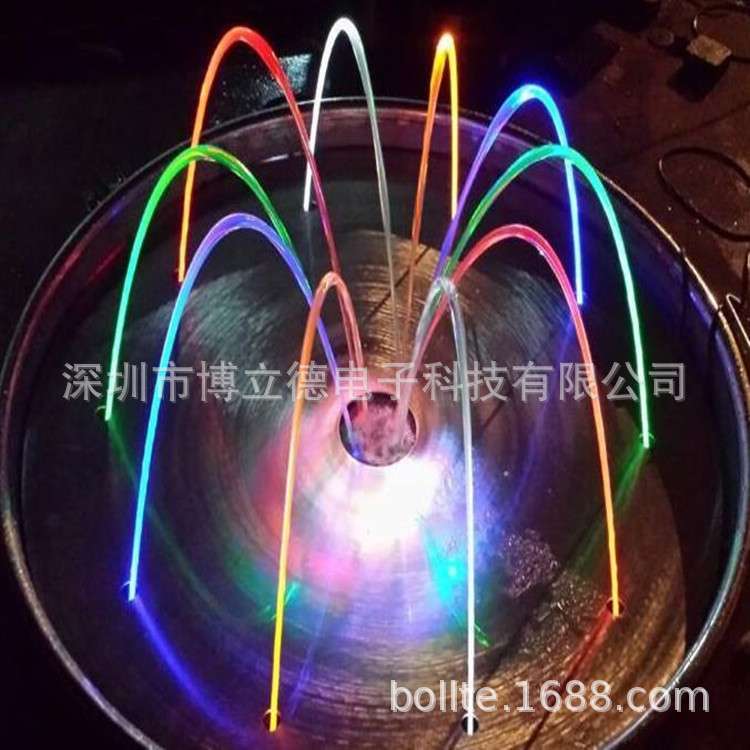 庭院玻光跳泉波光泉光亮水景波光景观水秀喷泉安装公司5M10M跨度
