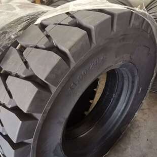 10.00-20 尼龙胎 羊角花纹水曲 工厂现货供应 铲运机光面胎