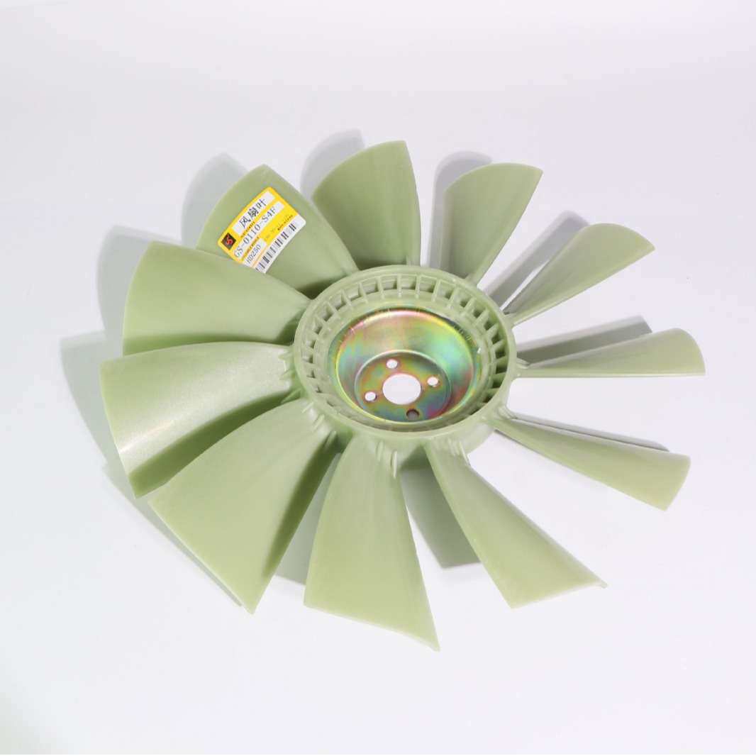 发动机风扇叶适用于S4F卡车散热器冷却工程车风机挖掘机配件机械