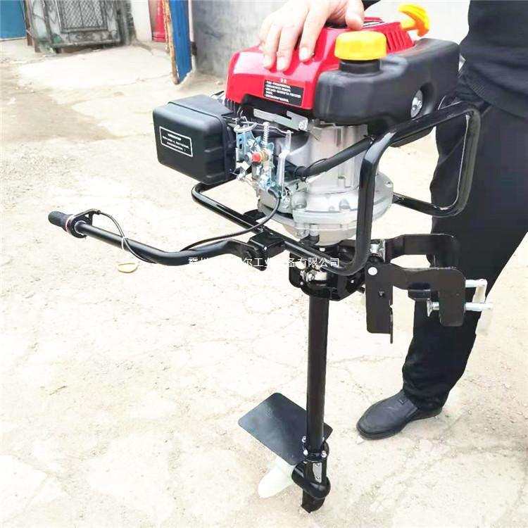 水上运输推进器汽油卧式船尾挂桨机大马力四冲程渔船船外机
