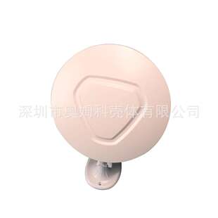 奥科姆圆形网络设备通信塑料外壳智能路由器仪表盒壳体NW42-NW43