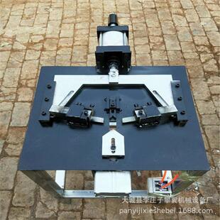 销售门窗双缸组角机 铝合金开平窗组角机 金刚网纱窗气动组角机