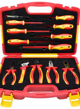 艾威博尔 455013 13件VDE绝缘电工工具组套